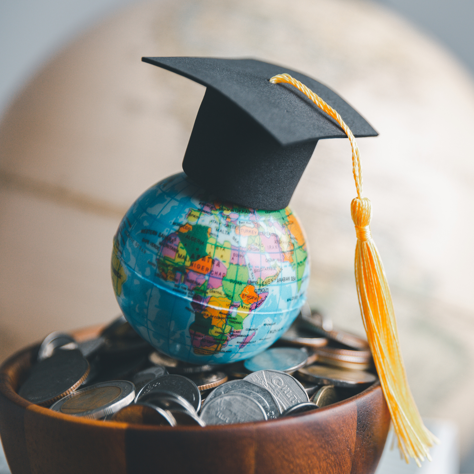 Students studying abroad